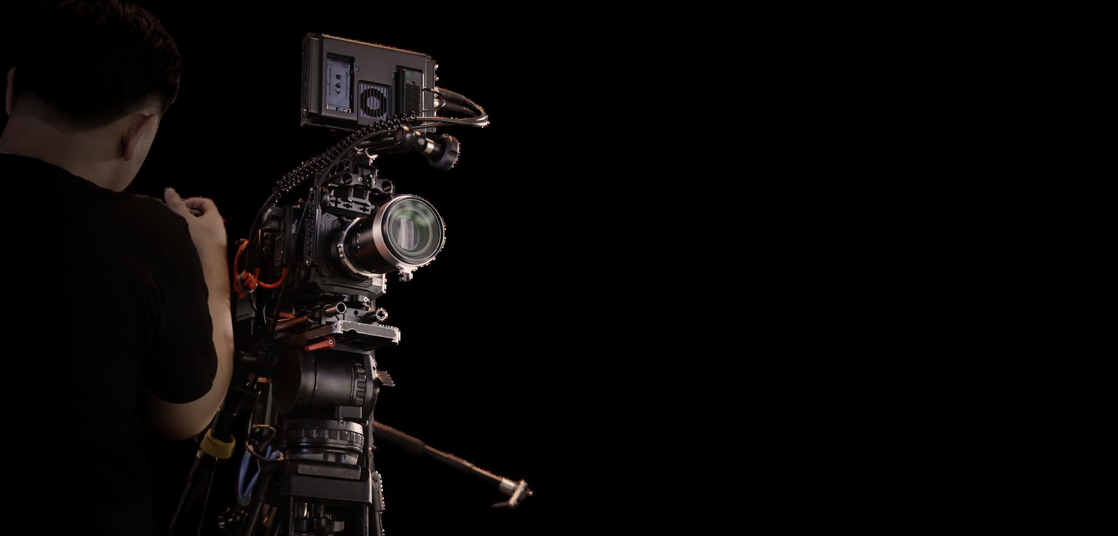 FilmArt crew filming on location with local community